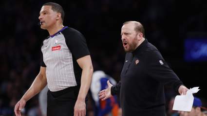 Knicks Coach Calls Out Refs in Mic Drop Moment: ‘He’s Getting Fouled’