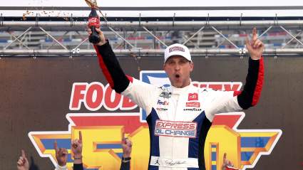 Denny Hamlin Sure Knows How to Bring Attention to Himself