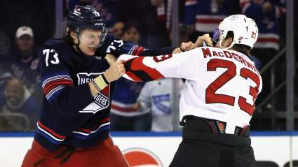 Rangers-Devils Brawl Results in 8 Ejections 2 Seconds Into Game