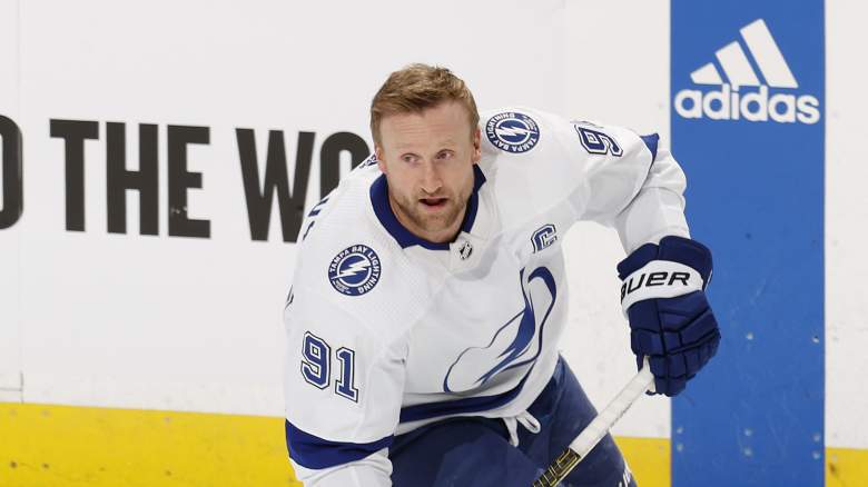 Steven Stamkos of the Tampa Bay Lightning is a pending unrestricted free agent.