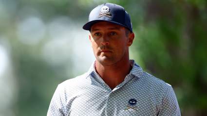 Bryson DeChambeau’s Hat Logo Turns Heads at the Masters