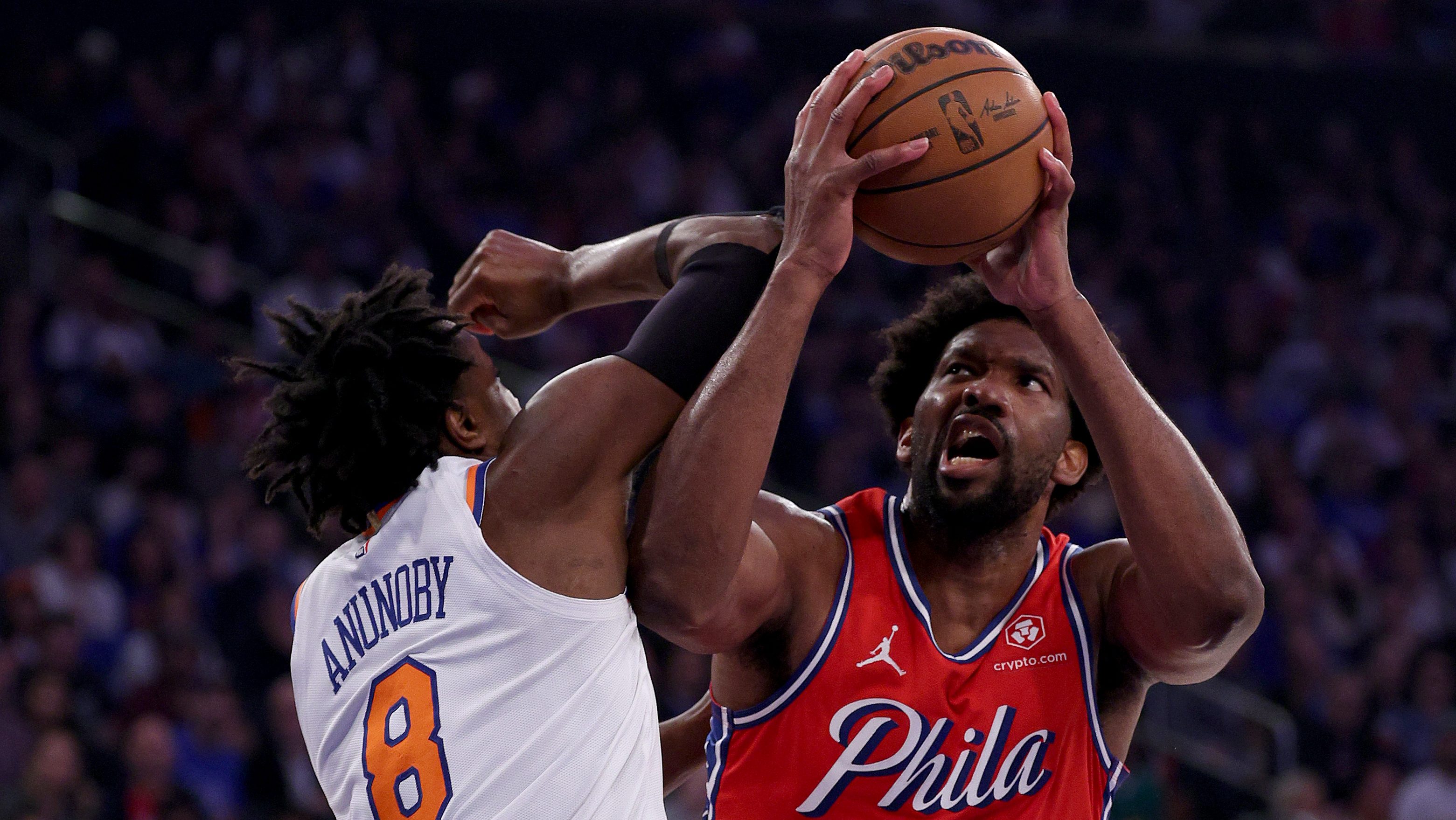 Infamous Knicks Draft Pick Has Harsh Words for Joel Embiid: 'This Boy'