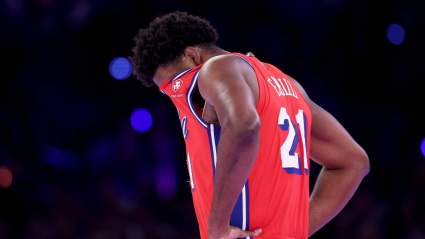 Sixers Coach Reveals Plan for Joel Embiid After Injury Scare in Game 1 Loss