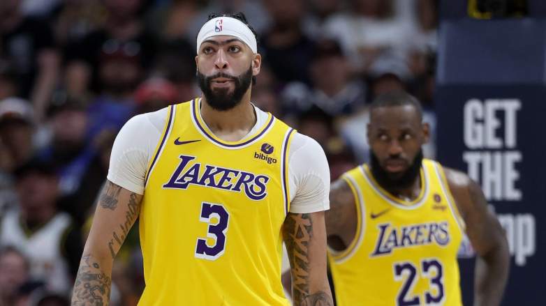 Lakers stars Anthony Davis and LeBron James