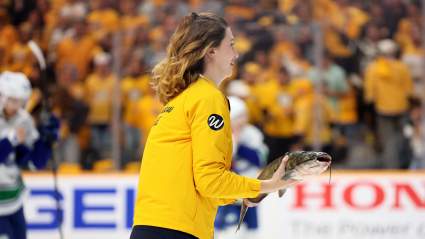 Watch: Predators Fan’s Catfish Beer Chug Before Team’s Collapse