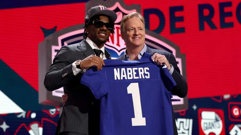Giants select LSU wide receiver Malik Nabers during the first round of 2024 NFL Draft.