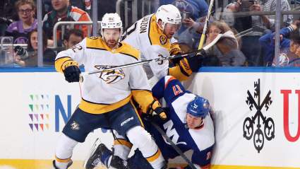 Predators’ Lauzon Makes Hits-tory, Becomes NHL Hit King