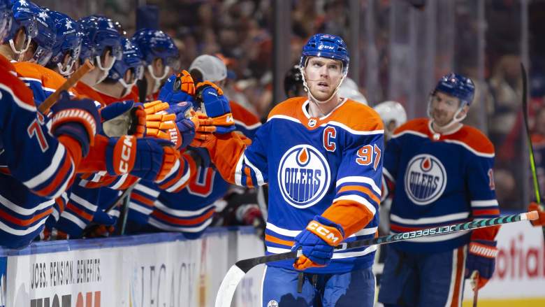 Connor McDavid of the Edmonton Oilers could be sidelined with an injury