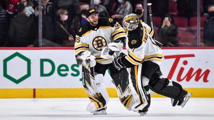 Bruins’ Starting Goalie for Playoffs Comes ‘With A Great Asterisk’