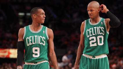 Rondo Confirms Celtics Boxing Match With Allen Actually Happened