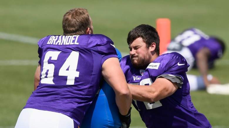 Blake Brandel, Ezra Cleveland, Minnesota Vikings