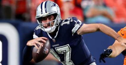 Ex-Cowboys QB Back on the Market After Broncos Release: Report