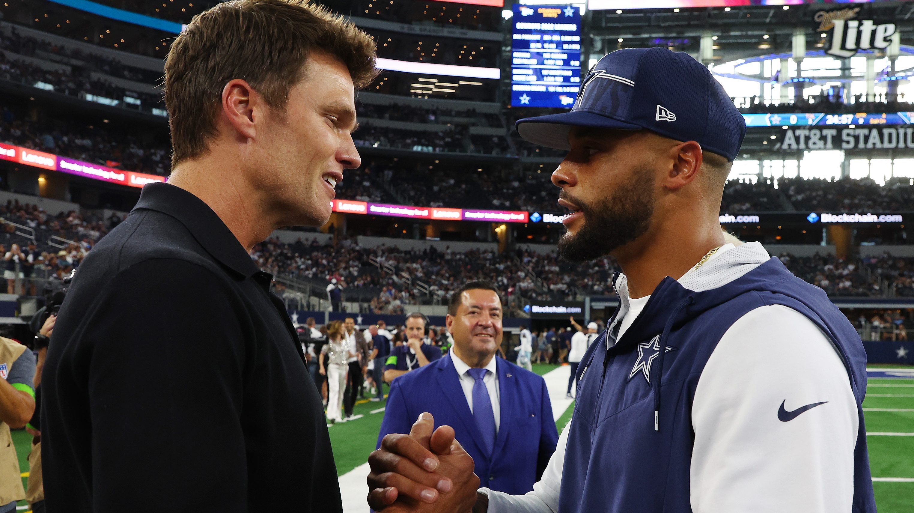 Cowboys QB Dak Prescott On Receiving End Of Tom Brady Callout