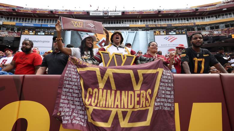 Washington Commanders fans