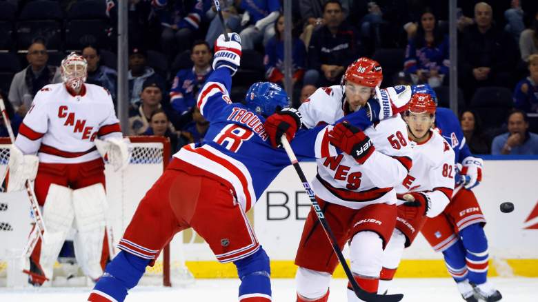 The New York Rangers and the Carolina Hurricanes will face off in the second round of the NHL Stanley Cup Playoffs
