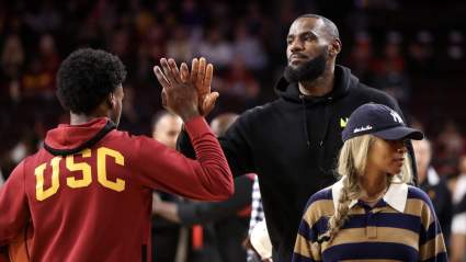 Lakers’ Draft Target Bronny James Clears the Air on Potentially Playing With Dad LeBron
