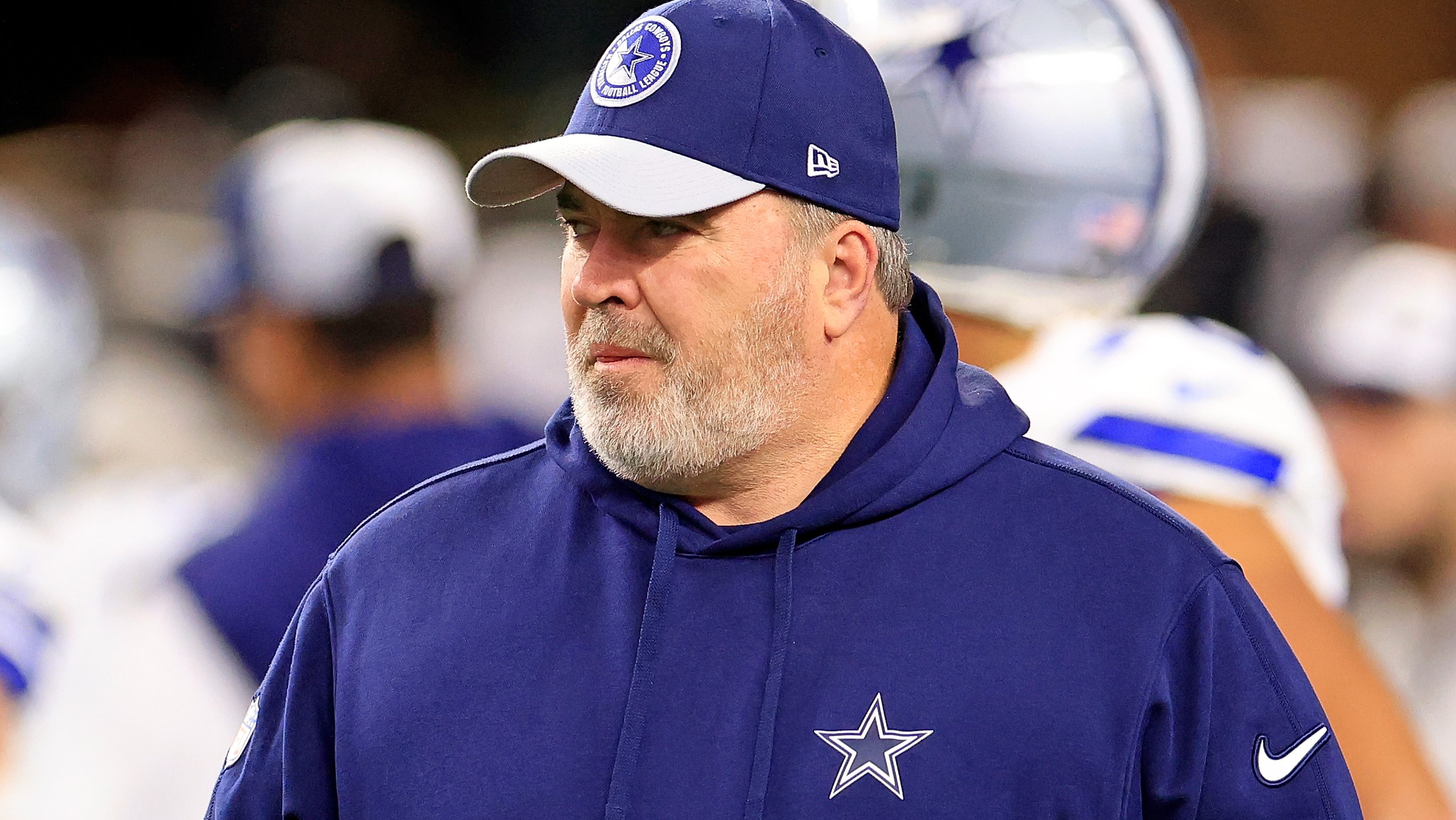 Cowboys Coach Mike McCarthy Addresses Reporters About Ezekiel Elliott