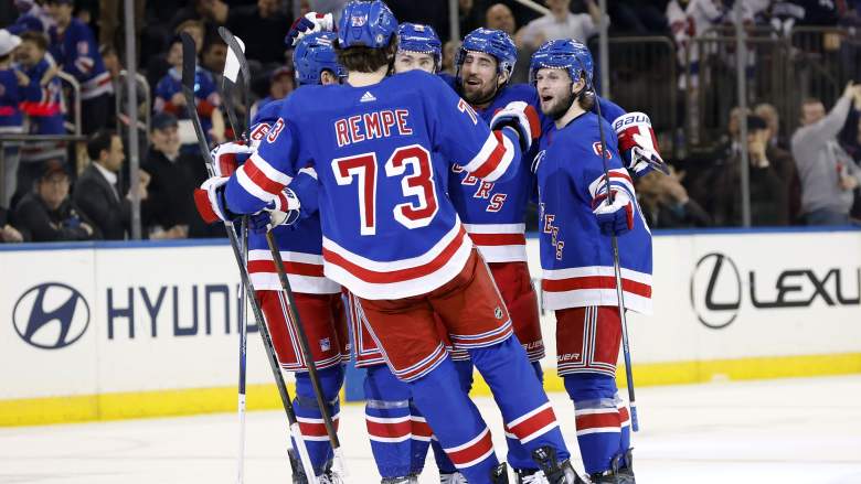 The New York Rangers have all forwards available for the Eastern Conference Finals.