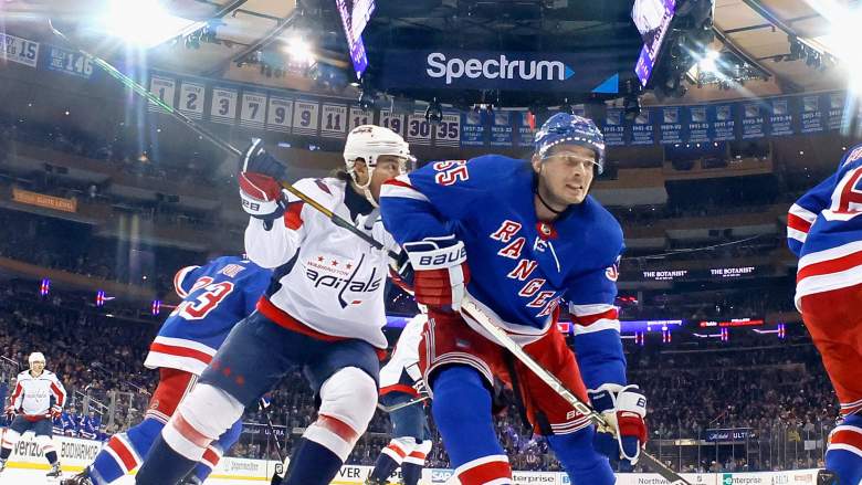 Charlie and Ryan Lindgreen will talk again now that the New York Rangers have defeated the Washington Capitals