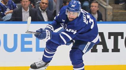 NHL Insider Believes Auston Matthews Is Dealing With More Than Illness