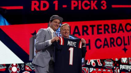 Patriots Ink No. 3 Overall Draft Pick Drake Maye to Rookie Contract: Report