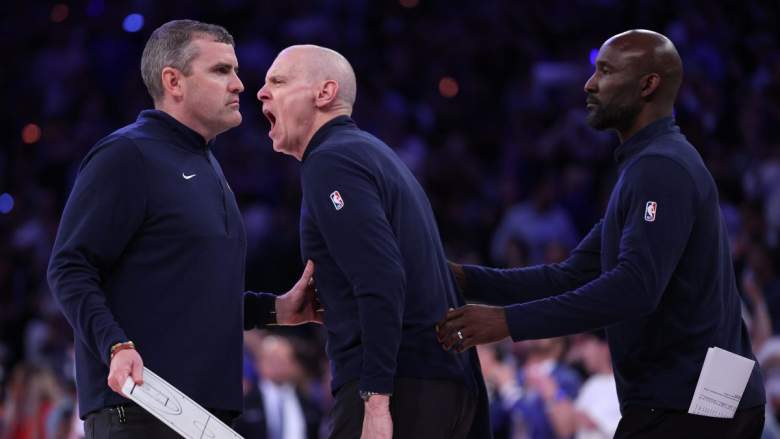 Pacers coach Rick Carlisle against Knicks
