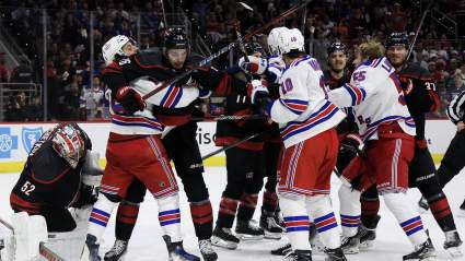 Scrum Ignites as 5 Hurricanes Swarm Rangers Forward