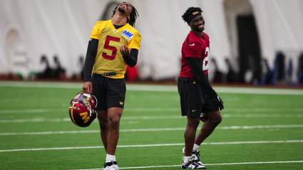 Commanders’ Daniels Strikes Unusual Deal to Secure No. 5 Jersey