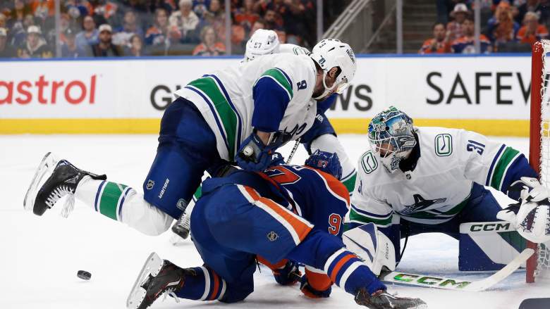 Canucks' Nikita Zadorov, Carson Soucy, and Oilers' Connor McDavid spoke about the postgame altercation leading to suspensions and fines.