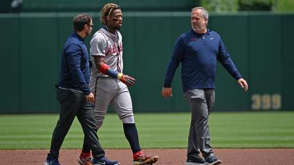 Braves’ Ronald Acuña Jr. Shares 1-Word Message After Season-Ending Injury