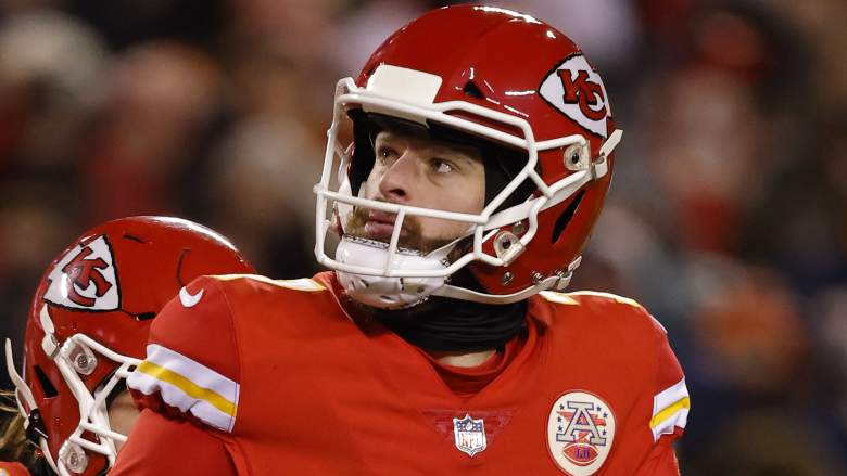 Chiefs' Chris Jones shows Harrison Butker support after commencement speech and petition for release.