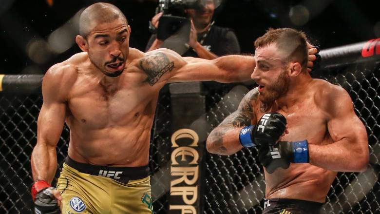 Jose Aldo and Alexander Volkanovski.