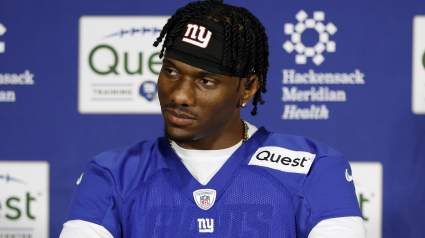 Giants WR Malik Nabers Gets Advice From 2 NYG Super Bowl Champs