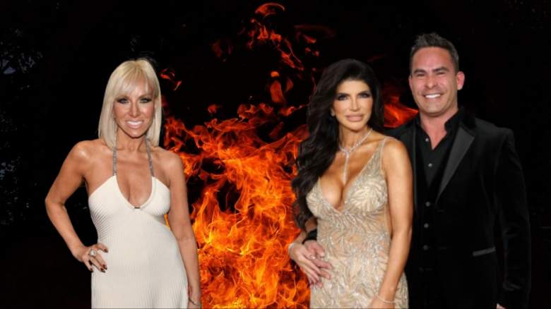 Margaret Josephs, Teresa Giudice, and Luis Ruelas.