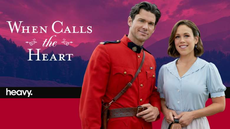 Nathan and Elizabeth on "When Calls the Heart."