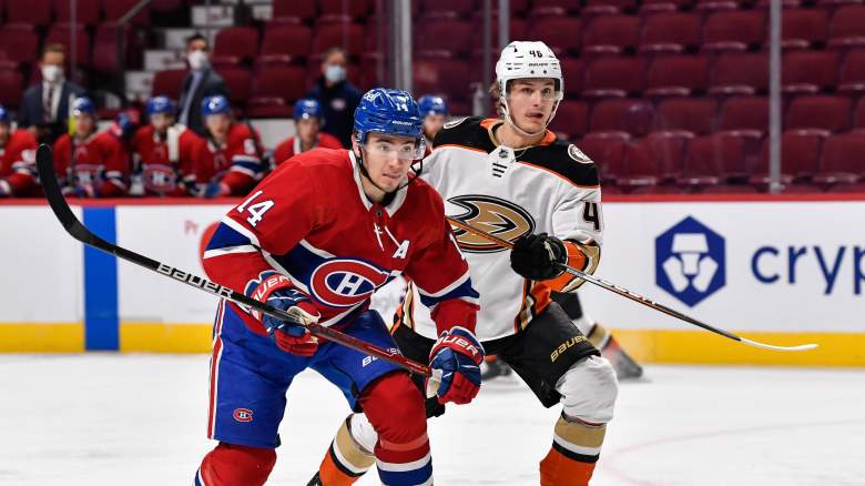 Anaheim Ducks forward Trevor Zegras could be traded to the Montreal Canadiens.