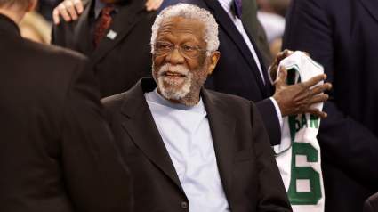 No, That Wasn’t the Late Bill Russell Wishing the Boston Celtics Luck in the NBA Finals