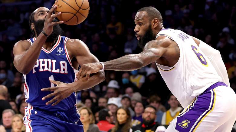 Lakers star LeBron James is willing to take a pay cut to land a player like James Harden.
