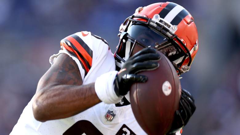 Browns wide receiver Elijah Moore is embracing the internal competition in Cleveland.