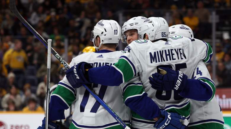 Ilya Mikheyev of the Vancouver Canucks could be traded.