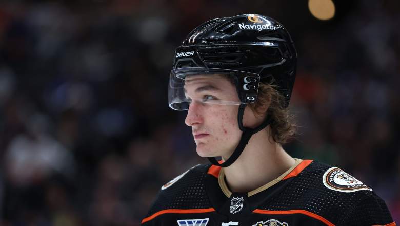 Anaheim Ducks' Trevor Zegras could be a Detroit Red Wings trade target.