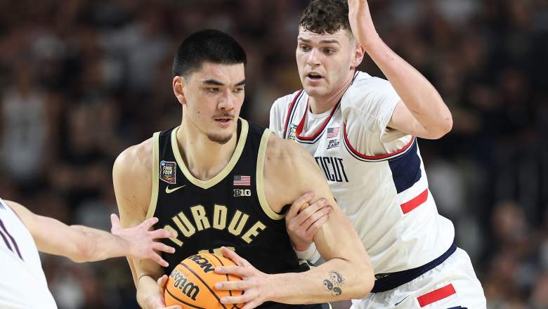 The Lakers are projected to draft Purdue star big man Zach Edey.
