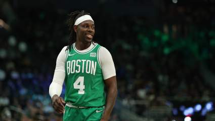 Celtics’ Jrue Holiday Offers 1 Word on Stopping Kyrie Irving