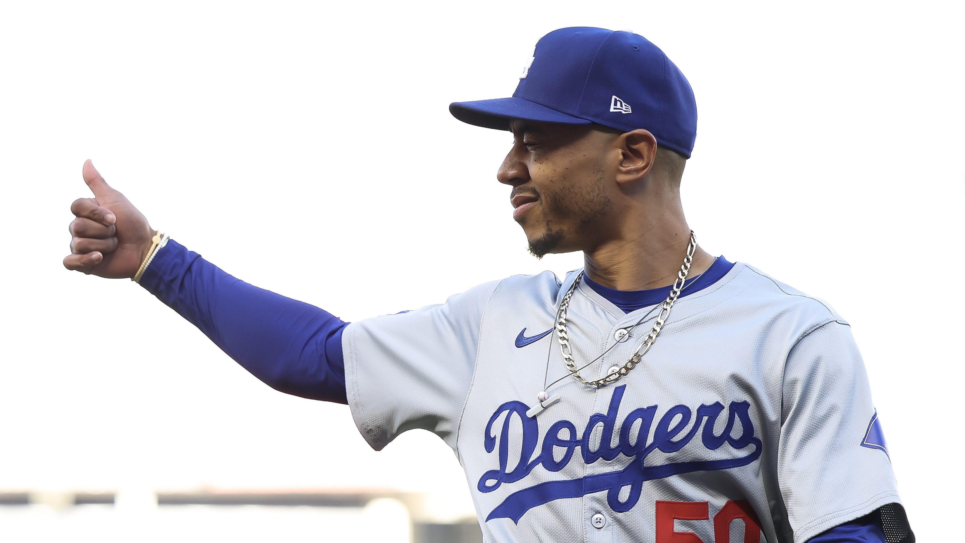 Mookie Betts Boosted By Pirates Rookie Paul Skenes 100 102mph   GettyImages 2156976831 E1718243563929 