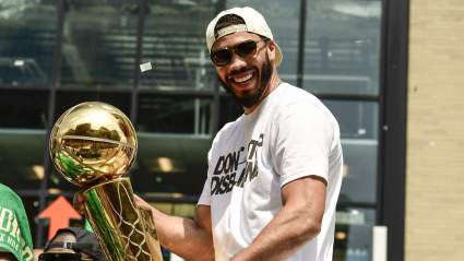 Jayson Tatum Throws Shade at Miami Heat During Championship Celebration