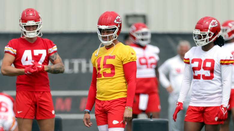 Chiefs QB Patrick Mahomes might have his deepest WR corps yet.