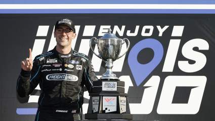 Austin Cindric Wins, Busch & Larson Collide at Illinois 300