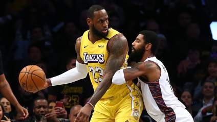Kyrie Irving Countered Lakers Star LeBron James in Battle for $50 Million Star