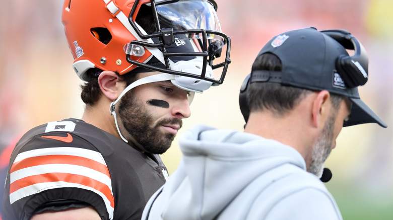 Baker Mayfield admitted he shouldn't have played through a shoulder injury during his final year with the Browns.