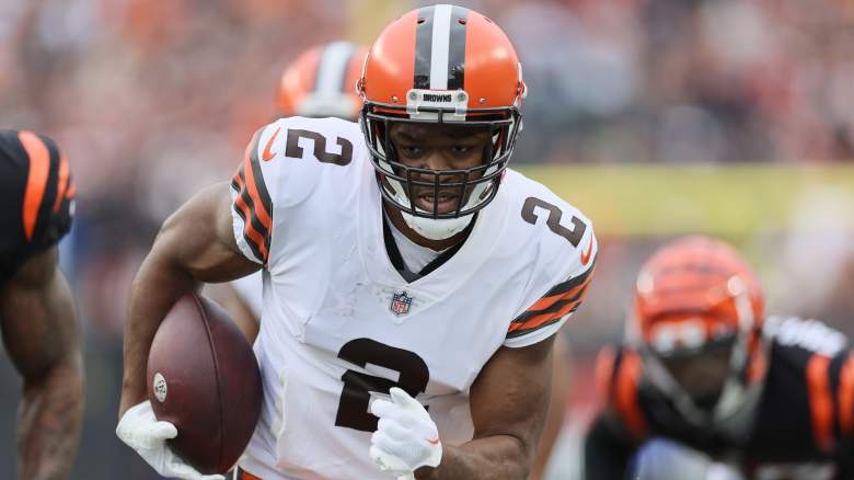 Browns wide receiver Amari Cooper would like to remain in Cleveland.